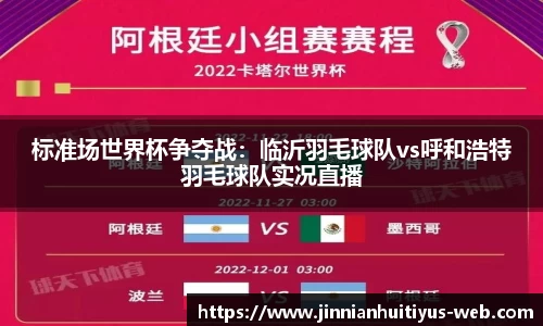 标准场世界杯争夺战：临沂羽毛球队vs呼和浩特羽毛球队实况直播